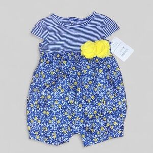Carter’s Just One You Girls Sz 3M Romper Floral Romper NWT  3/$15 bundle sale!